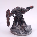Warhammer 40K: Space Marines Lieutenant with Storm Shield Iron Warriors BJ105