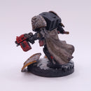 Warhammer 40K: Space Marines Converted Chaplain in Terminator Armour Iron Warriors BI011