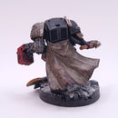 Warhammer 40K: Space Marines Converted Chaplain in Terminator Armour Iron Warriors BI011