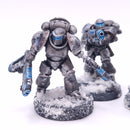 Warhammer 40K: Space Marines Hellblaster Squad Iron Warriors AL045