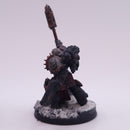 Warhammer 40K: Space Marines Converted Chaplain Iron Warriors AW244