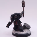 Warhammer 40K: Space Marines Converted Chaplain Iron Warriors AW244
