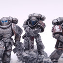 Warhammer 40K: Space Marines Primaris Intercessor Squad Iron Warriors AQ122