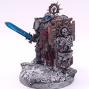 Warhammer 40k: Space Marines Lieutenant with Storm Shield Iron Warriors  BC180