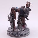 Warhammer 40k: Space Marines Lieutenant with Storm Shield Iron Warriors  BC180