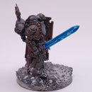 Warhammer 40k: Space Marines Lieutenant with Storm Shield Iron Warriors  BC180