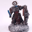 Warhammer 40k: Space Marines Lieutenant with Storm Shield Iron Warriors  BC180