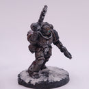 Warhammer 40k: Space Marines Primaris Lieutenant With Master Crafted Bolt Rifle Iron Warriors  BC097
