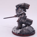 Warhammer 40k: Space Marines Converted Captain with Jump Pack and Relic Shield  Magnitized Iron Warriors  BP146