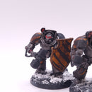 Warhammer 40k: Space Marines Assault Terminator Squad Iron Warriors  AN028