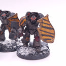 Warhammer 40k: Space Marines Assault Terminator Squad Iron Warriors  AN028