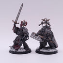 Warhammer Horus Heresy: Space Marines Space Wolves Legion Praetors - Painted BJ180