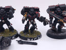 Warhammer 40k: Space Marines First Born Assault Squad with Jump Packs Blood Angels AD233