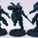 Warhammer 40k: Space Marines Dark Angels Assault Squad with Jump Packs BJ177