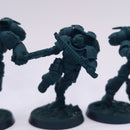 Warhammer 40k: Space Marines Dark Angels Assault Squad with Jump Packs BJ177