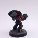 Warhammer 40k: Space Marines First Born Captain with Jump Pack Blood Angels BJ220