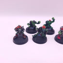 Bloodbowl Goblins x6 Metal - Painted AH151
