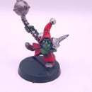 Bloodbowl Goblin Star Player Fungus the Loon Metal - Painted BP153
