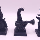 Warhammer the Old World Chaos Dwarfs with Blunderbuss x3 Metal AJ077