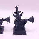Warhammer the Old World Chaos Dwarfs with Blunderbuss x3 Metal AJ077