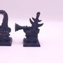 Warhammer the Old World Chaos Dwarfs with Blunderbuss x3 Metal AJ077