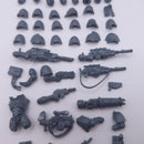 Warhammer 40k: Space Marines Heads and Weapons Parts Mixed Lot BP103