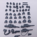 Warhammer 40k: Space Marines Heads and Weapons Parts Mixed Lot BP103