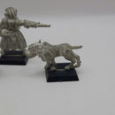 Warhammer Mordheim Witch Hunter Priest and Dogs - Metal OOP BN044