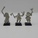 Warhammer Mordheim Witch Hunters Zealots x3 - Metal OOP AJ138