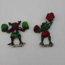 Blood Bowl Converted Dryad Cheerleaders - Metal with Geenstuff AQ114