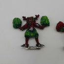 Blood Bowl Converted Dryad Cheerleaders - Metal with Geenstuff AQ114