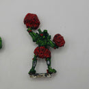 Blood Bowl Converted Dryad Cheerleaders - Metal with Geenstuff AQ114