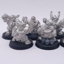 Warhammer Blood Bowl: Grudgebearers Dwarf Team 1994 Metal 3rd Edition BC126