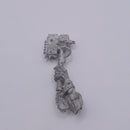 Warhammer 40k: Metal Ork Warboss with Chain Axe 3rd Edition AJ235