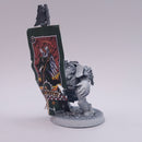 Warhammer 40k: Space Marines Ancient in Terminator Armour Conversion Dark Angels AQ116