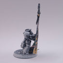 Warhammer 40k: Space Marines Ancient in Terminator Armour Conversion Dark Angels AQ116