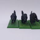 Warhammer Fantasy: Metal Undead Dire Wolves BO107
