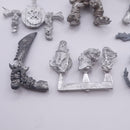 Warhammer: Metal Ork Boar Boyz Commander and Nobs Bits AI052
