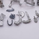 Warhammer: Metal Ork Boar Boyz Commander and Nobs Bits AI052