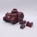 Warhammer 40k: Space Marines Blood Angels Metal Baal Predator Painted BR176