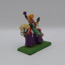 Warhammer the Old World Wood Elf Wizard with Wand on original mount BP056