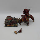 Warhammer Fantasy Khorne Lord on Juggernaut - Metal - Missing Head AA100