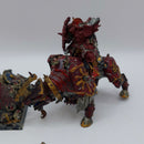 Warhammer Fantasy Khorne Lord on Juggernaut - Metal - Missing Head AA100