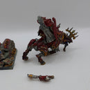 Warhammer Fantasy Khorne Lord on Juggernaut - Metal - Missing Head AA100