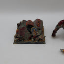 Warhammer Fantasy Khorne Lord on Juggernaut - Metal - Missing Head AA100