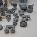 Horus Heresy Custodes Telemon Heavy Dreadnought with Caestus and Iliastus Accelerator Culverin BQ088