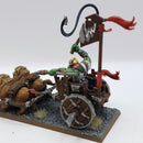 Warhammer the Old World Orcs and Goblins Boar Chariot - Painted AJ087