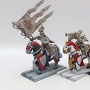 Warhammer the Old World Bretonnian Grail Knight Command - Metal AD220