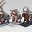 Warhammer the Old World Bretonnian Grail Knight Command - Metal AD220