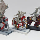 Warhammer the Old World Bretonnian Grail Knight Command - Metal AD220